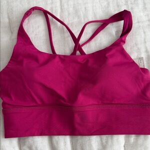 lululemon athletica Magenta Sports Bra